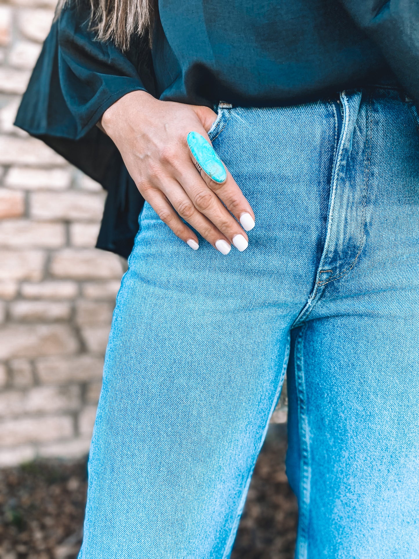 Oval Turquoise Ring